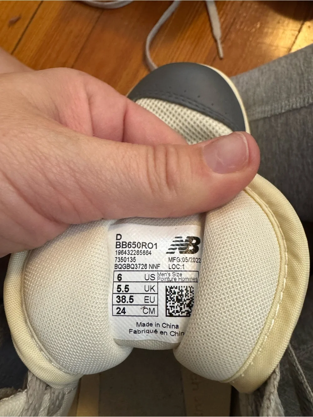 New Balance 650R Aime Leon Dore Grey